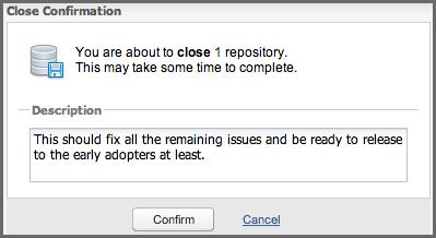 Repository Management with Nexus 267 / 420 You can perform multiple deployments to an open staging repository.