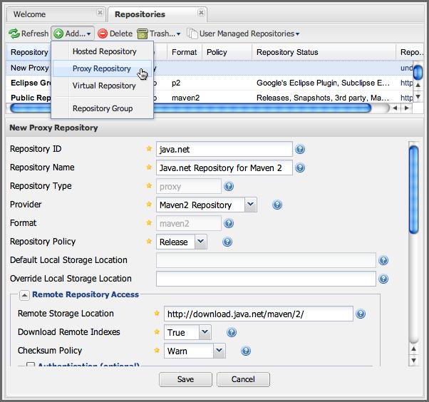 Repository Management with Nexus 361 / 420 Figure 21.