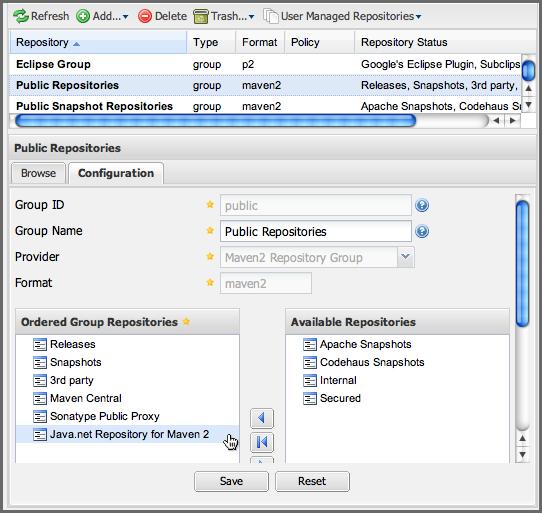 Repository Management with Nexus 362 / 420 Figure 21.