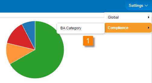 Compliance/BA Category Vendormate provides you with a standard list of BA categories to choose from. You decide which ones to use to categorize your vendors.