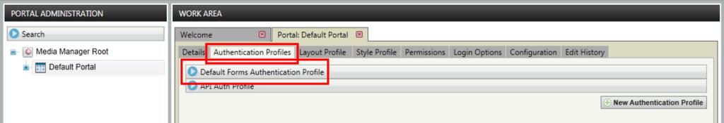 2 In the Portal Administration panel, right-click the portal you want to enable LDAP for, and choose Properties.