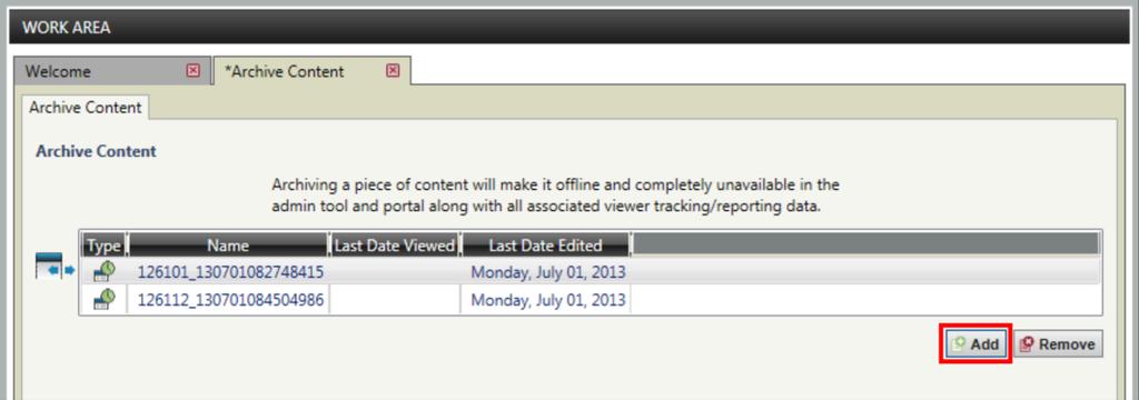 You can rescan the content server where the content resides, and it will be re-entered into the library as new content.