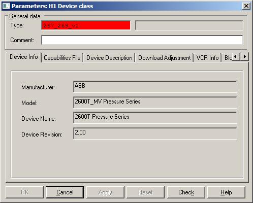 Section 6 Parameter Settings Device Info Tab Device Info Tab See Figure 75 and Table 43. Figure 75. Device Info Tab Table 43.