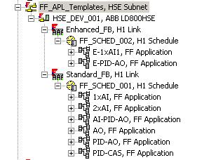 Function Block Application Diagram (FBAD) Appendix E FF Bulk Data Examples Function Block Application Diagram (FBAD) The number of FBADs assigned to an H1 Link is not limited to one.