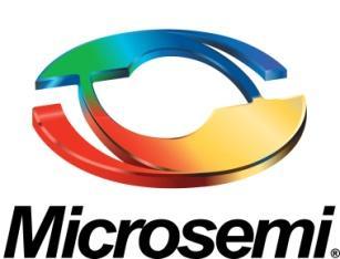 Microsemi Corporate Headquarters One Enterprise, Aliso Viejo CA 92656 USA Within the USA: +1(949) 380-6100 Sales: +1 (949) 380-6136 Fax: +1 (949) 215-4996 E-mail: sales.support@microsemi.