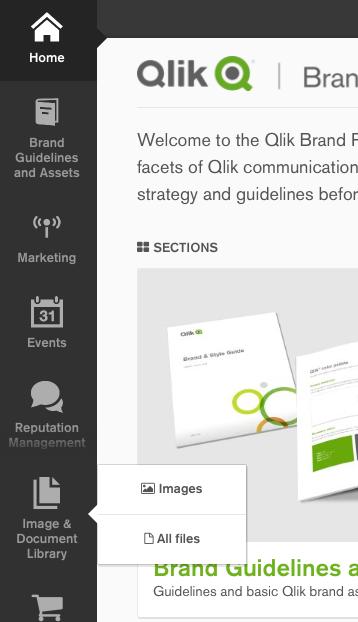 portal The Icon and Illustration library contains Qlik