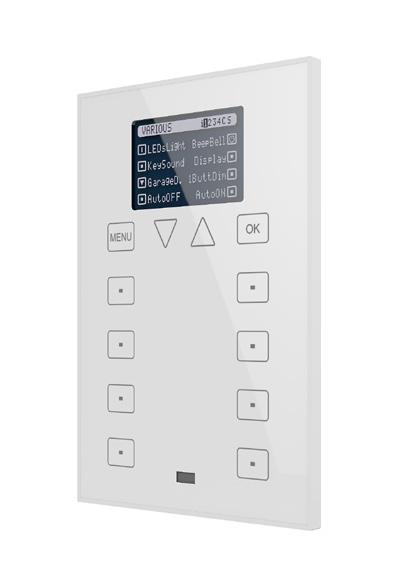 Roll-ZAS includes an infrared receiver that allows controlling the functionality from a distance, as well as a temperature sensor and thermostat function.