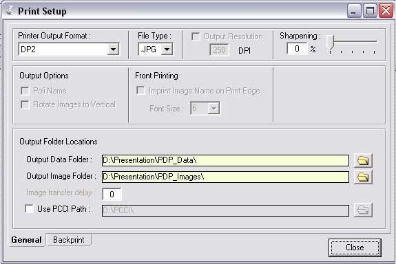 PDP-5000 Configuration: You may have to create an order in PDP-5000 to be able to get to the screen that contains the preferences for DP2 processing.
