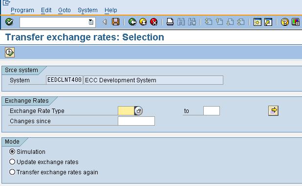 Example: You can use the exchange rate type to define a bank buying and selling rate and an average rate for the translation of foreign currency amounts.