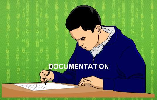 LESSON 18 DOCUMENTATION In program development, documentation refers to the written material generated throughout all the phases of program development.