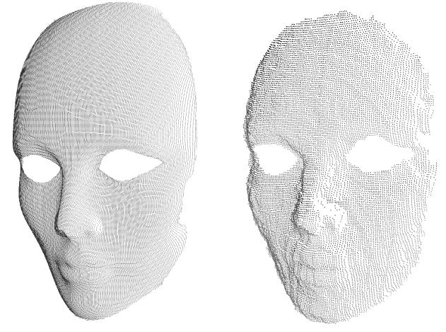 Chapter 6 Point Cloud Smoothing Kinect uses a speckle light pattern to capture depth, which is calculated based on the position and intensity of the reflected infrared light.