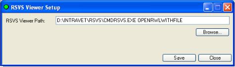 6. Click on Configuration Dicom Nodes Local Nodes. Set the following and click OK: > Host Name: Localhost > DICOM AE Title: MPP-RSVS > Port Number: 104 > Description: MPP RSVS 7.