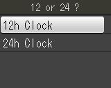 6 Set the dte nd time f For 2h Clock only: Press or to choose AM or PM, nd then press OK. The LCD displys the dte nd time.