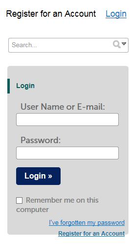 How to register for an account.