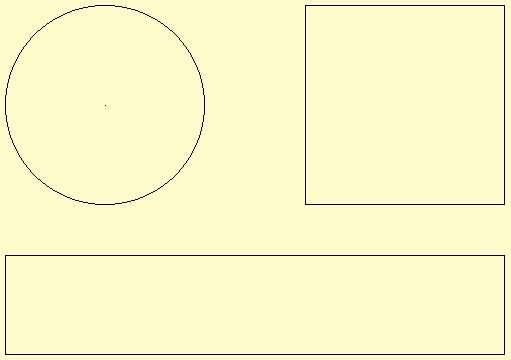 void Shape::draw(QPainter* p) p->drawpoint(x, y); void Circle::draw(QPainter* p) p->drawellipse(x-radius, y-radius, radius*2, radius*2); void Square::draw(QPainter* p) p->drawrect(x-width/2,