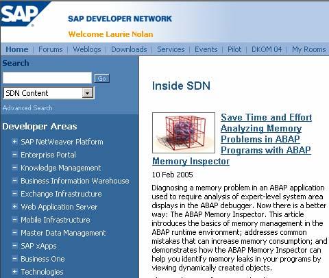 For more information: Access the SAP Developer Network www.sdn.sap.