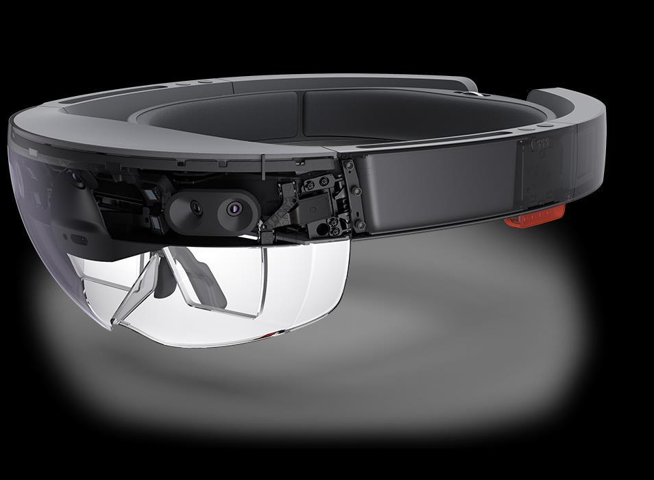 MICROSOFT HOLOLENS DEVICE Holographic computer running Windows 10 V1 Announced
