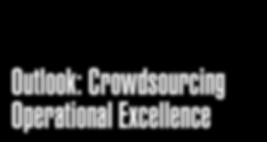 0 Outlook: Crowdsourcing Operational Excellence We constantly update the methodology of our network test in order to accommodate the technological development and to ensure that we can give a valid
