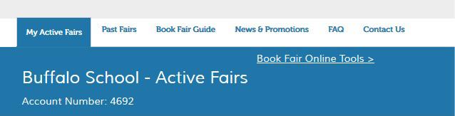 When you return to the My Active Fairs page, you will see that your Fair details have been updated and your Consultant will be in touch to schedule your G.R.E.A.T.
