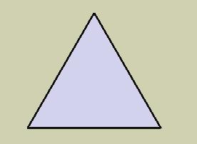 4. For the pyramid, use the Polygon tool to make a triangle. 5.
