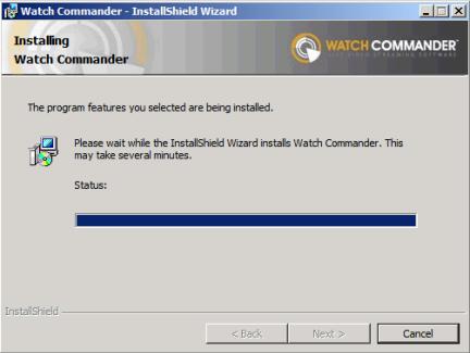 Installing Watch Commander and Related Services 10. Verify the website port listed in the Assign website to port field. Important! Changing ports can cause Watch Commander to stop functioning.
