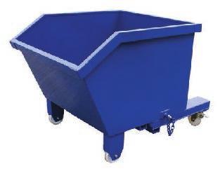 Automatic Release Dump Container Solid waste collecting container with