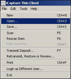 Operations icapture - Thin Client User s Guide 3.2.11.