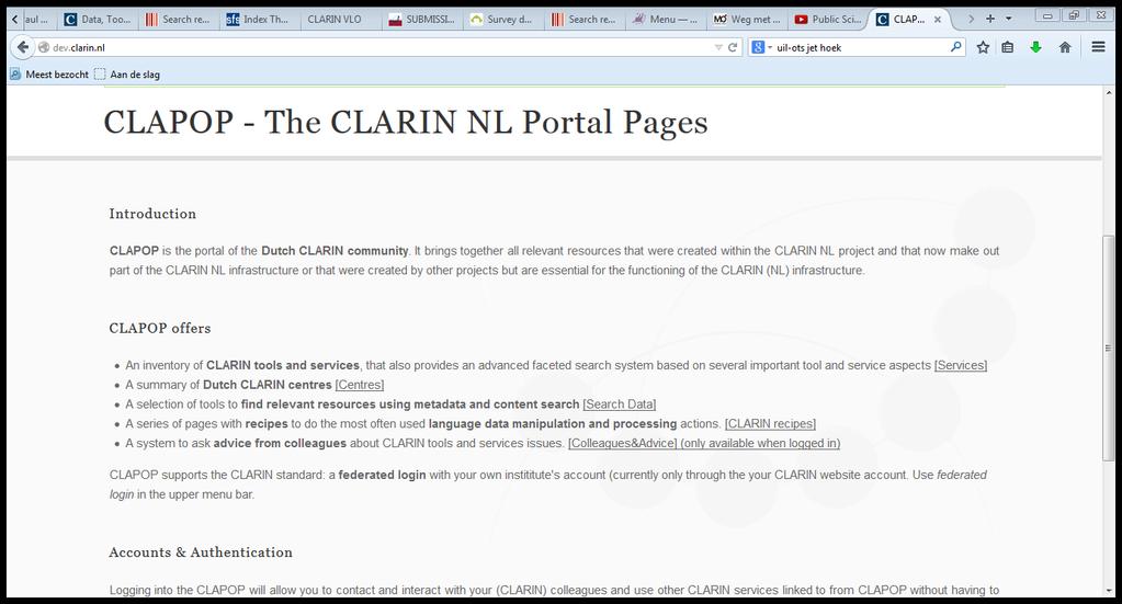CLARIN-NL