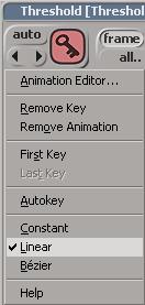 5. Change the Minimum and Maximum to 0 and set another keyframe. 6.