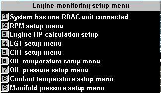 This applies to things like temperature or pressure limits and other engine monitoring related items.