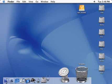 Installation on a Mac using USB 2.0 If the system doesn t recognise the drive, turn on the power first, before connecting the USB cable. Mac OS 9.x or Mac OS 10.