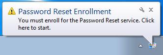 I. Purpose The purpose of this document is to provide an overview of the end user experience of the Password Self Service web application. II.
