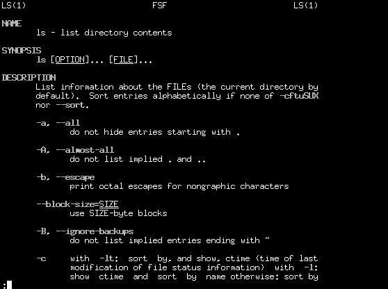 Step 5 Navigating the Command-Line Interface (CLI) is not difficult if the user knows where to find help. In Linux, the man command displays information about CLI commands.
