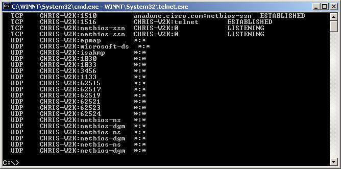 Step 10: Remote System Statistics In some environments, the statistics of the computer being logged into may not always be known.