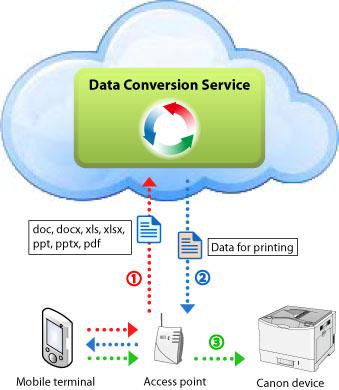 What is the Data Conversion Service? The Data Conversion Service is a free service for use when previewing and printing certain files.