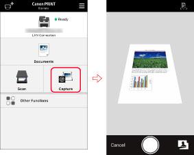 Outline Document Management You can manage scanned/captured data or files in the mobile terminal as local
