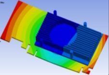 deflection bending of PCBs ANSYS
