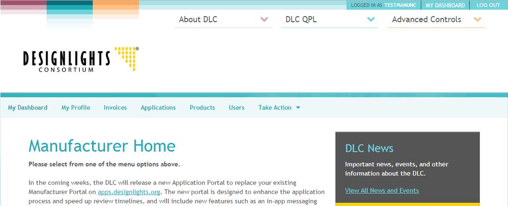 Transition to Application Portal New Application Portal www.designlights.