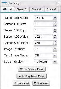 Frame Rate Mode - Sets the rate at which the camera s sensor will capture frames (images). For example, selecting 15 FPS means that the camera s imaging sensor will capture 15 frames per second.