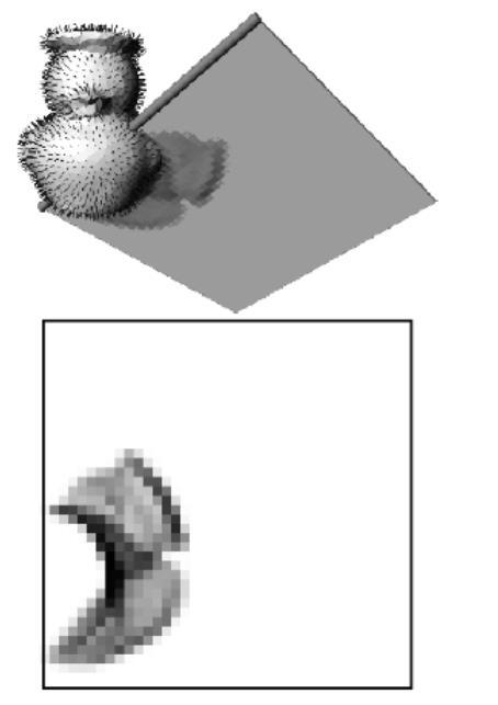 Summing up 3D model points Surface normal Spin Image Matching spin