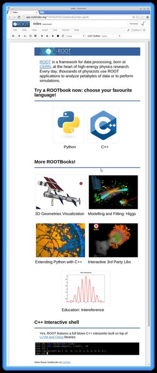 to do in the following areas: Disseminate the use of ROOTbooks Make the JS visualization the