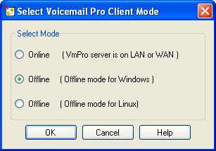 3.4 Logging in to the Voicemail Server To login with the Voicemail Pro client: 1. From the Start menu, select Programs IP Office Voicemail Pro Client. 2. The Voicemail Pro Client window opens.