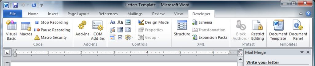 In the drop down menu next to Save changes in: select Letters Template, then click on the Assign button, which puts Alt-A into the Current keys: box, along with any other macro key sequences you may