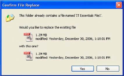File Management and Version Control When moving files from a laptop to a desktop computer, be