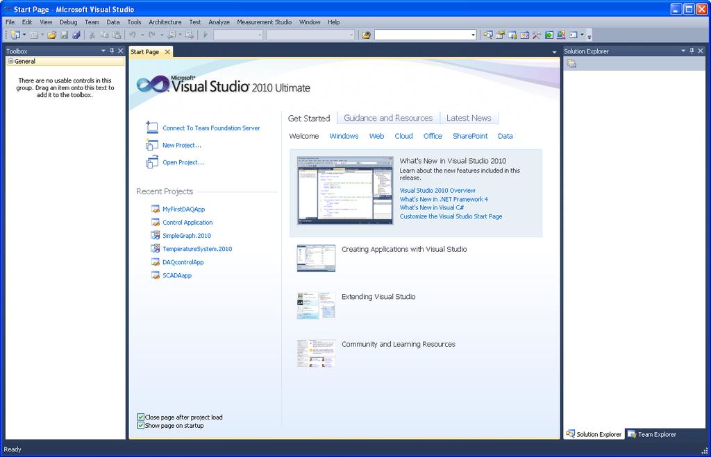 2 Visual Studio 2.1 Introduction Home page of Visual Studio: http://www.microsoft.