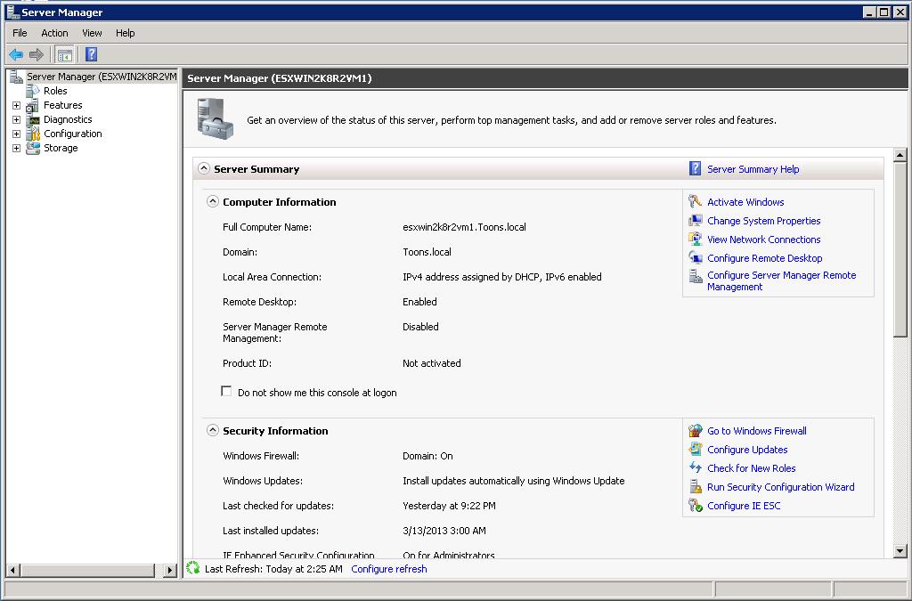 Windows 2K8 and 2K8 R2 Server Install Web Server (IIS) By default, all role services are not installed while installing IIS on Win2k8 / 2k8 R2 server.