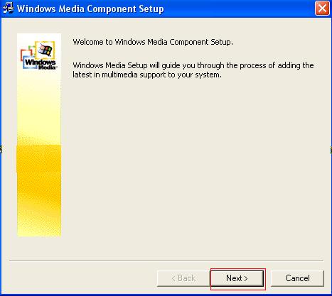 5 Windows Media Setup will guide you through the