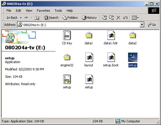 Windows 2000 1 Plug-in the software
