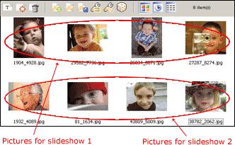32 The first thing to do is to import in all your pictures into : Now, select the 1st 4 pictures and click on the merge slide button on the main toolbar: will merge your selected slides into a single