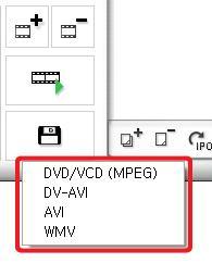 35. Video to DVD Converter 4.2.2.3. Merge and Save This saves the contents edited in Storyboard into a file.